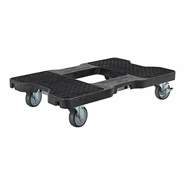 Snap-Loc E-Track General Purpose 1200 lb. Black Dolly SL1200D4TB 18ASL120D4TB